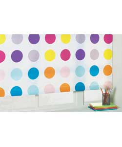 Unbranded Kids Spots 4ft Blackout Blind