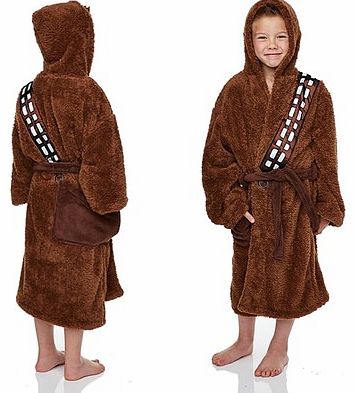 Unbranded Kids Star Wars Chewbacca Bathrobe