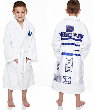 Unbranded Kids Star Wars R2D2 Bathrobe