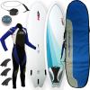 Unbranded Kids Summer NSP 6`4 Fish Surfboard Package