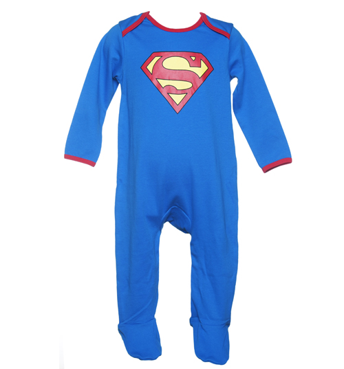 Unbranded Kids Superbaby Sleepsuit