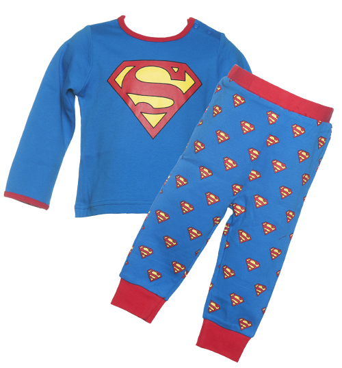 Unbranded Kids Superbaby Superman 2 Piece Pyjamas