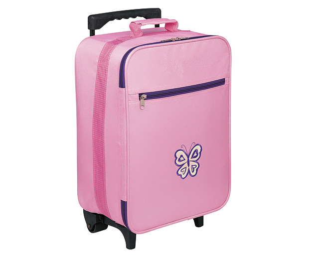 Unbranded Kids Trolley Suitcases - Pink