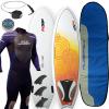 Unbranded Kids Winter NSP 5`6`` Fish Surfboard Package