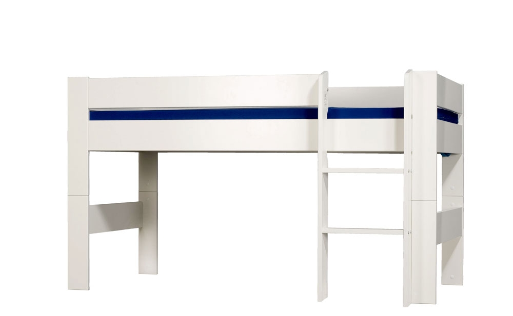 Unbranded Kids World White Mid Sleeper Bed