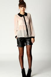 Unbranded Kim Contrast Blouse