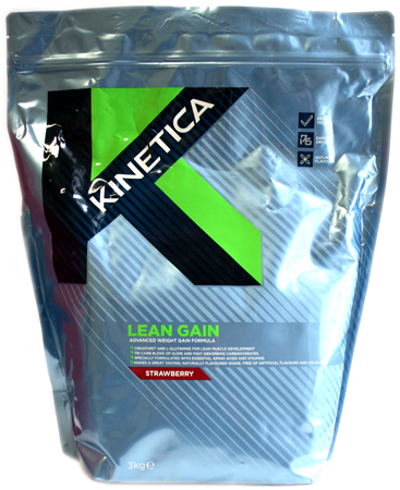 Kinetica Lean Gain Strawberry 3kg
