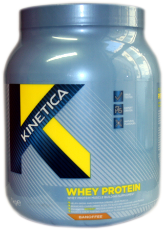 Unbranded Kinetica Whey Protein Banoffee 1kg