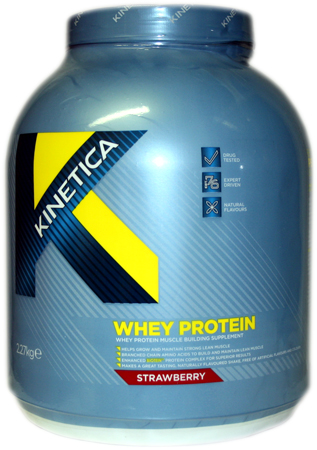Unbranded Kinetica Whey Protein Strawberry 2.27kg