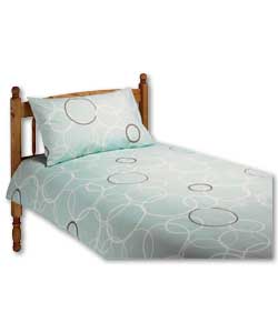 Kira Single Duvet Cover Set - Teal