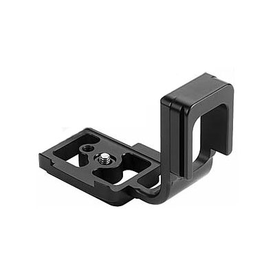 The Kirk BL-XT L-bracket is designed to fit the Canon 350D camera without grip. These right-angle qu