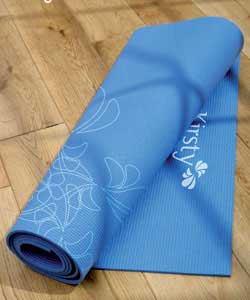 The pilates yoga mat is designed to help enhance your flexibility, vitality and muscle tone, while s