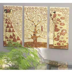 klimt Stoclet Frieze Plaques