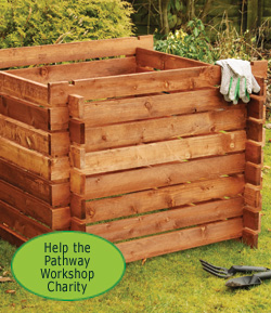 Unbranded Klip Kit Wooden Composter