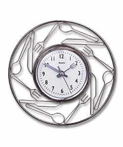 Knife & Fork Wall Clock