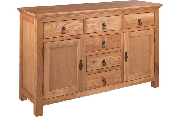 Unbranded Knightsbridge 2 Doors 6 Drawers Large Sideboard
