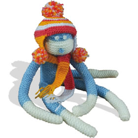 Knitting is a useful skill to learn and this kit is a fun and friendly introduction. Plus no one