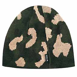 Knitted Camouflage Beanie Hat