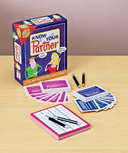 Unbranded Know Your Partner Card Game