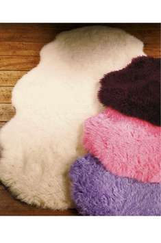 In good quality washable, mothproof and flame resistant dense pile fabric. This rug is stain resista