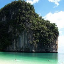An exciting speedboat ride takes you away from the crowds to Koh Hong Island where you will discover