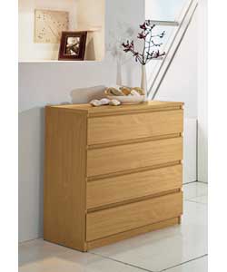 Kolari 4-Drawer Chest - Maple