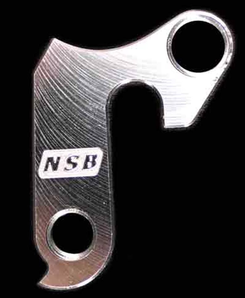 North Shore Billet have a range of replacement derailleur hangers CNC machined from 6061 T651