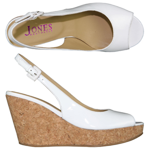 Unbranded Kork 2 - White Patent