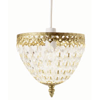 Kowloon Pendant Gilt Effect