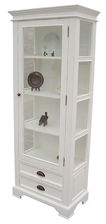 Unbranded Kristina 1 Door 2 Drawer Display Cabinet