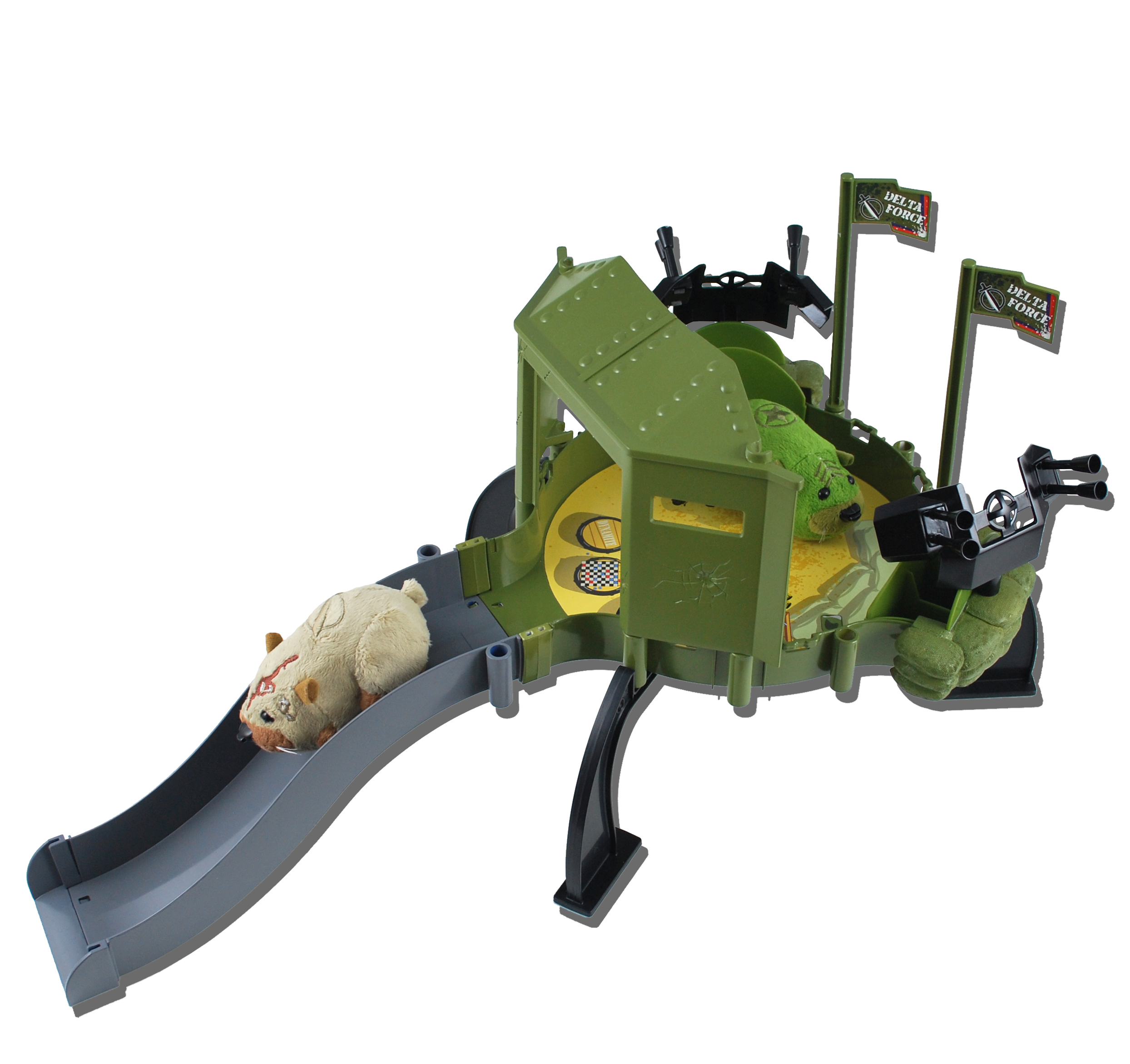 Unbranded Kung Zhu Base Playstations - Special Forces Hq