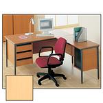 L-Shape Return Desk - Beech