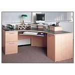 L-Shape Workcentre - Maple