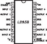 L293D Stepper Motor Driver ( L293D )