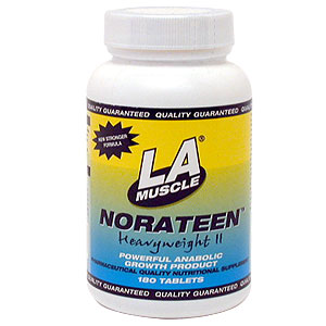 LA Muscle Norateen Heavyweight II Tablets - Size: 180 Tablets