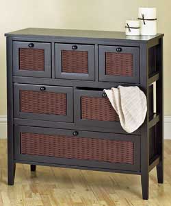 Unbranded Laces 3 2 1 Storage Chest Dark