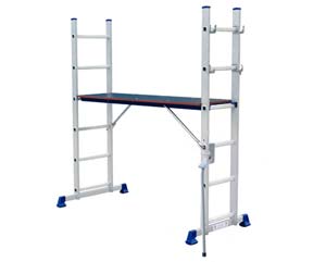 Unbranded Ladder and access optional stabilising leg