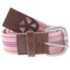 Unbranded Ladies Animal Cardoman Leather Belt. Powder Pink