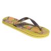 The Starr flip-flop is a perfect gift for your feet this summer!!!    Made with a brown rubber strap