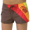 Billabong`s `boy fit` shorts are great for the active girl!    Classically designed in coconut brown