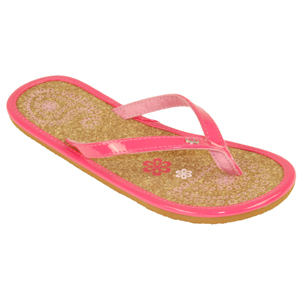 Unbranded Ladies Etnies Flats Flip Flops. Pink Pink White