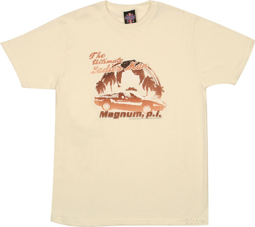 Unbranded Ladies Man Men` Magnum PI T-Shirt