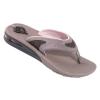 These Ladies Reef `Stash` flip-flops in dark taupe are the ultimate in summer flip-flop  with a nift