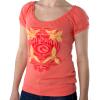 Ladies Rip Curl Birds Of Paradise Tee. Hot Coral