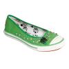 Ladies Rocket Dog Klash Slip-On Shoes. Green