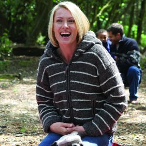 Unbranded Ladies Stripe Rib Hoody