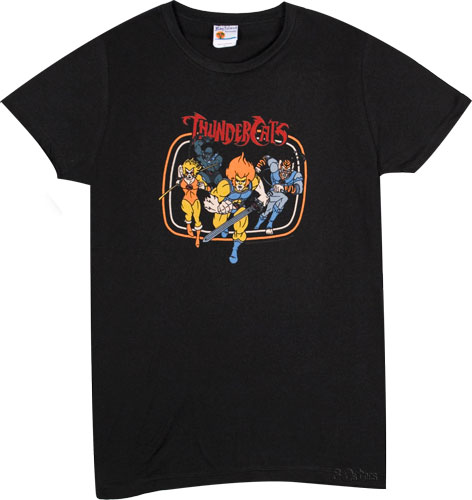 Unbranded Ladies Thundercats Opening Credits T-Shirt