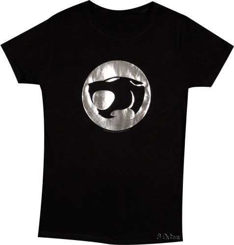 That unmistakable logo is back and looking better than even on this shiny new ladies Thundercats tee