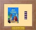 Unbranded Lady And The Tramp - Single Film Cell: 245mm x 305mm (approx) - beech effect frame with ivory mount