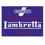 Lambretta Dealer tribute plaque